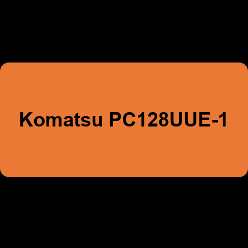 Komatsu PC128UUE-1